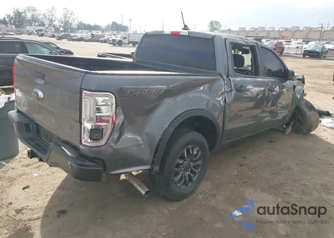 2023 Ford Ranger Xlt z USA, uszkodzony, nr VIN 1FTER4FH5PLE31166